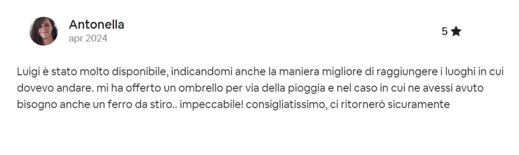 Alloggio Gladiolo Guest House - Latina Scalo - Recensioni AirBnB - Aprile 2024