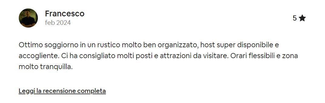 Alloggio Gladiolo Guest House - Latina Scalo - Recensioni - AirBnB - Febbraio 2024