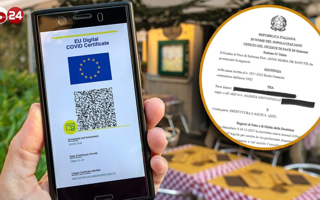 BEFFA PER GLI SCERIFFI DEL GREEN PASS: MULTA ANNULLATA A RISTORATORE | Byoblu.com