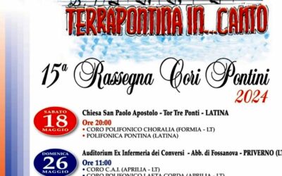 A Latina la 15° edizione di “Terrapontina… in canto” | Latinatoday