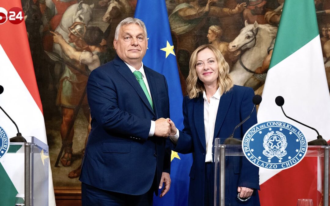 MELONI E ORBAN D’ACCORDO SU (QUASI) TUTTO | Byoblu.com