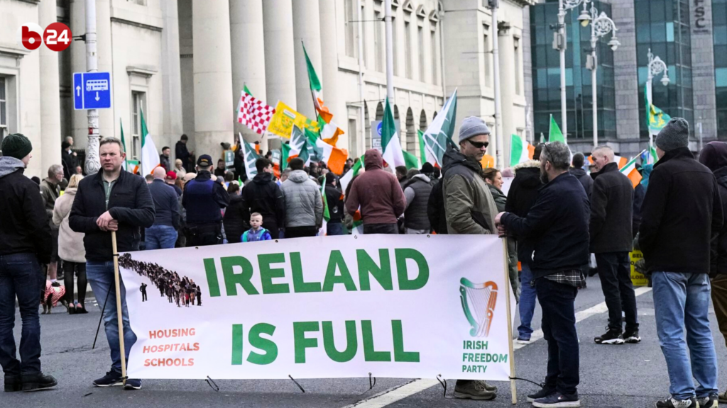 IRLANDA: PROTESTE CONTRO I MIGRANTI UCRAINI | Byoblu.com