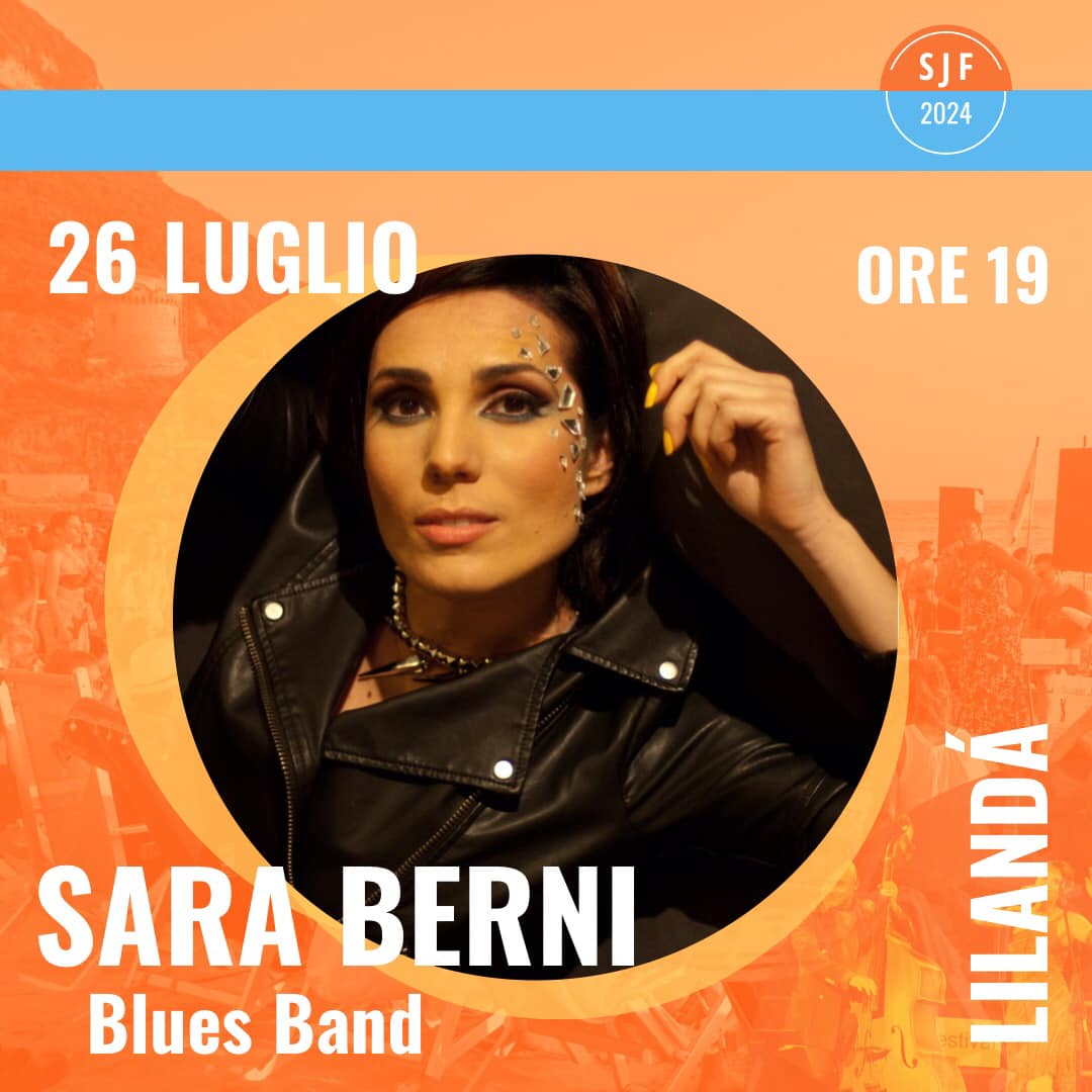 Sara Berni - Sunset Jazz Festival 2024 - Sabaudia - 26 luglio 2024 - locandina