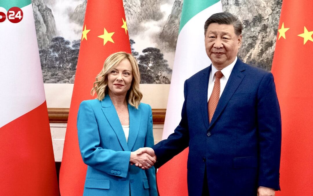 GIORGIA MELONI IN CINA: IL NUOVO ACCORDO OLTRE LA VIA DELLA SETA | Byoblu.com