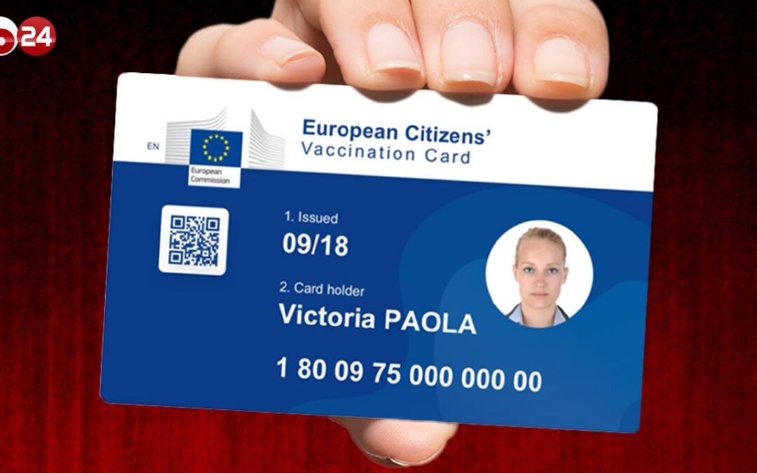 LANCIATA LA TESSERA VACCINALE EUROPEA | Byoblu.com