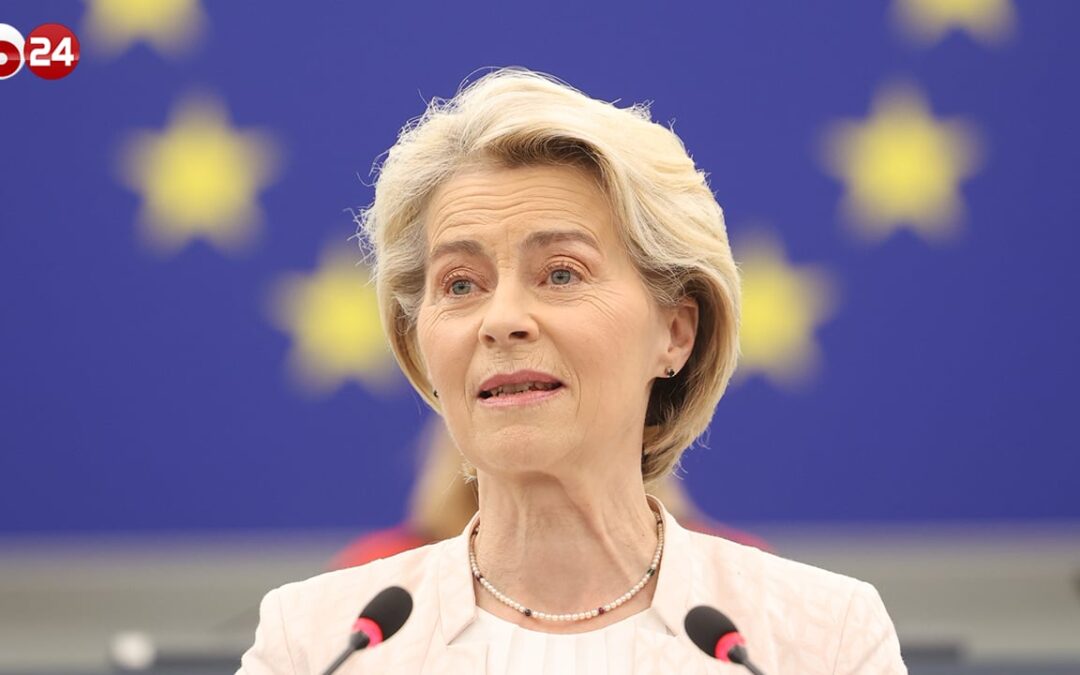 VON DER LEYEN DI NUOVO PRESIDENTE CON OLTRE 400 VOTI A FAVORE | Byoblu.com