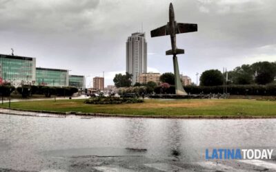 Bomba d’acqua su Latina, e la città si allaga | Latinatoday