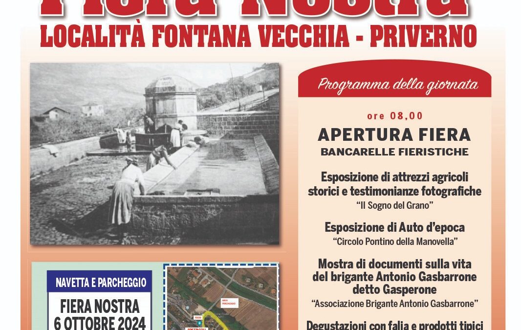 Comune di Priverno: Tradizionale Fiera Nostra | compagniadeilepini.it