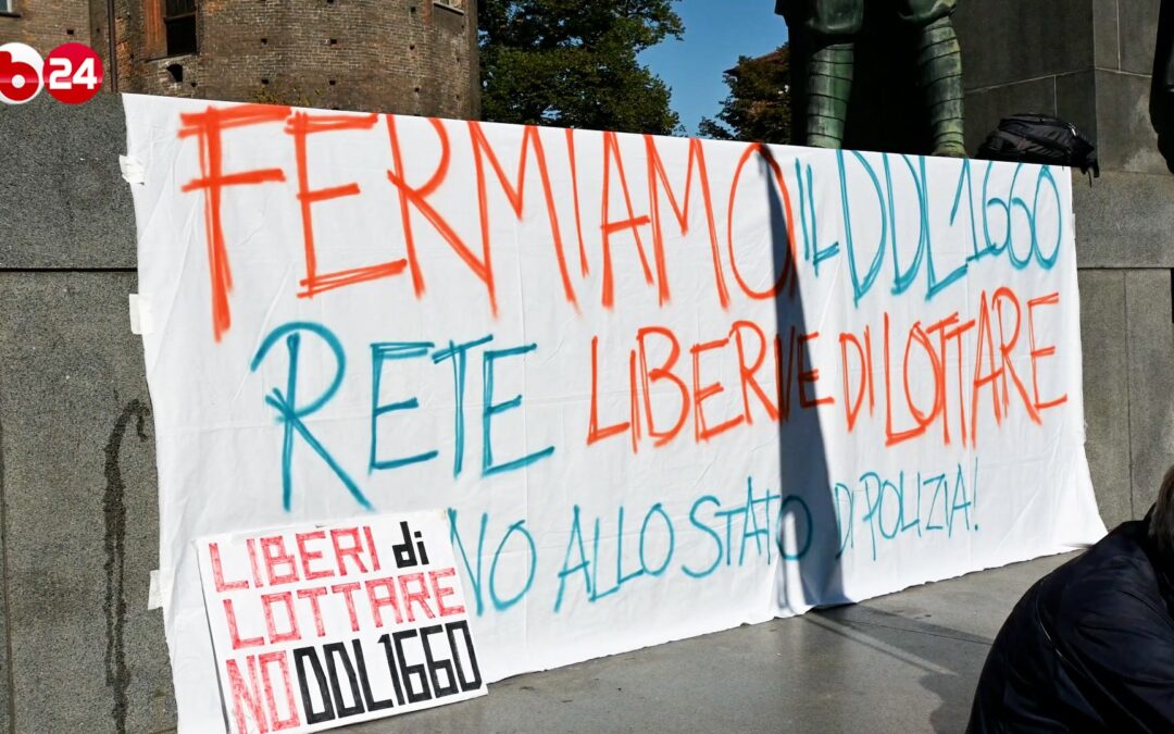 “NO AL NUOVO DECRETO SICUREZZA”. IL PRESIDIO DI PROTESTA DAVANTI ALLA PREFETTURA DI TORINO | Byoblu.com