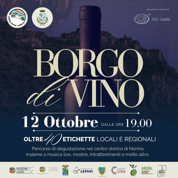 Comune di Norma: Borgo di vino | compagniadeilepini.it