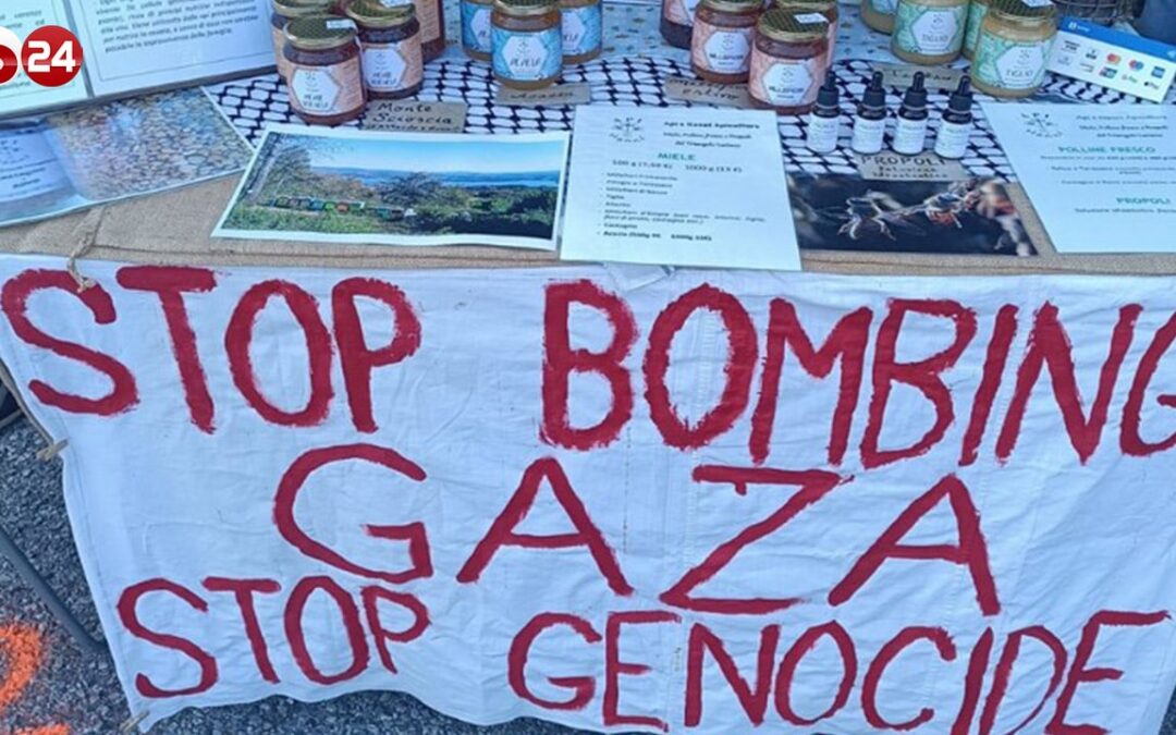 DESIO, ESPONE “STOP BOMBING GAZA”: MULTA DI 430 EURO AD APICOLTORE | Byoblu.com