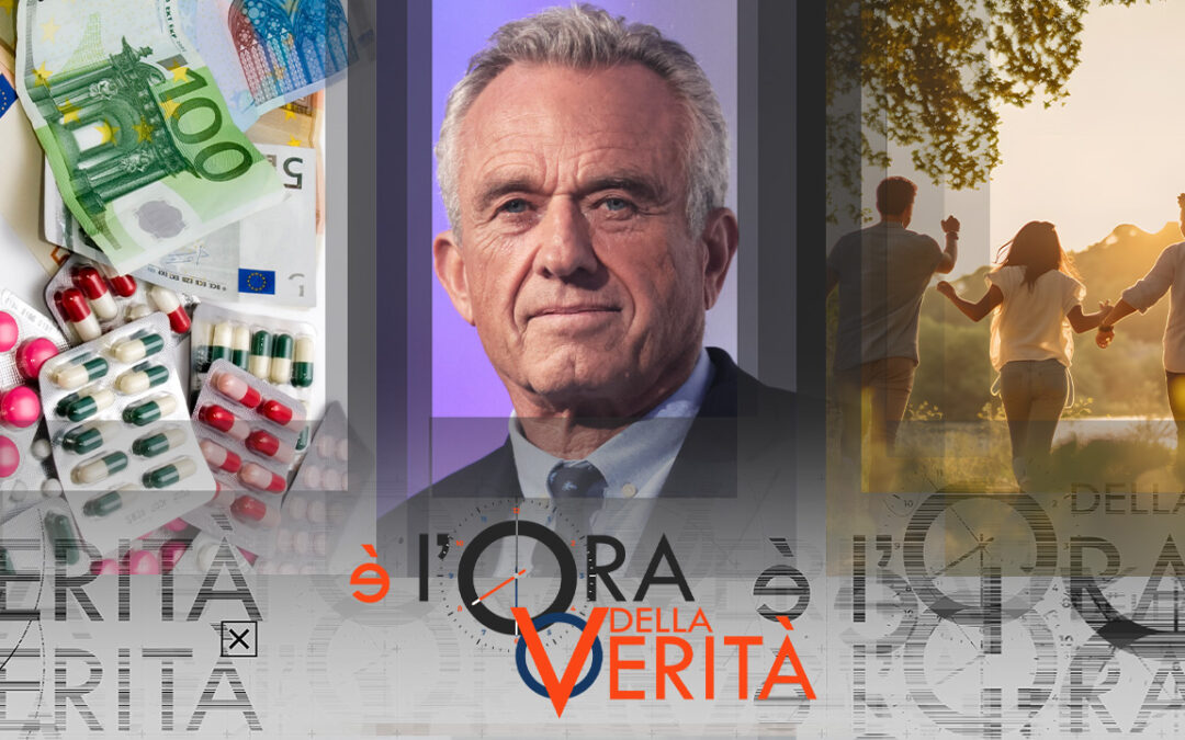 ROBERT KENNEDY jr. ALLA SANITÀ AMERICANA, UN CAMBIAMENTO EPOCALE | Byoblu.com