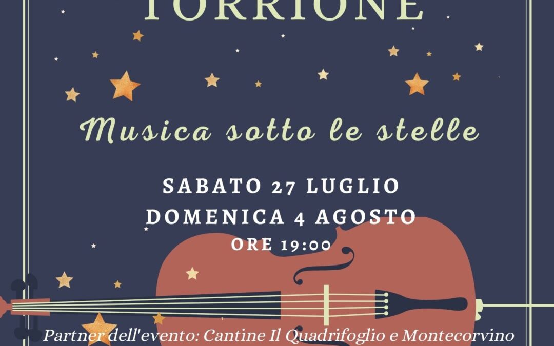 Concerti in giardino a Villa Torrione 2024