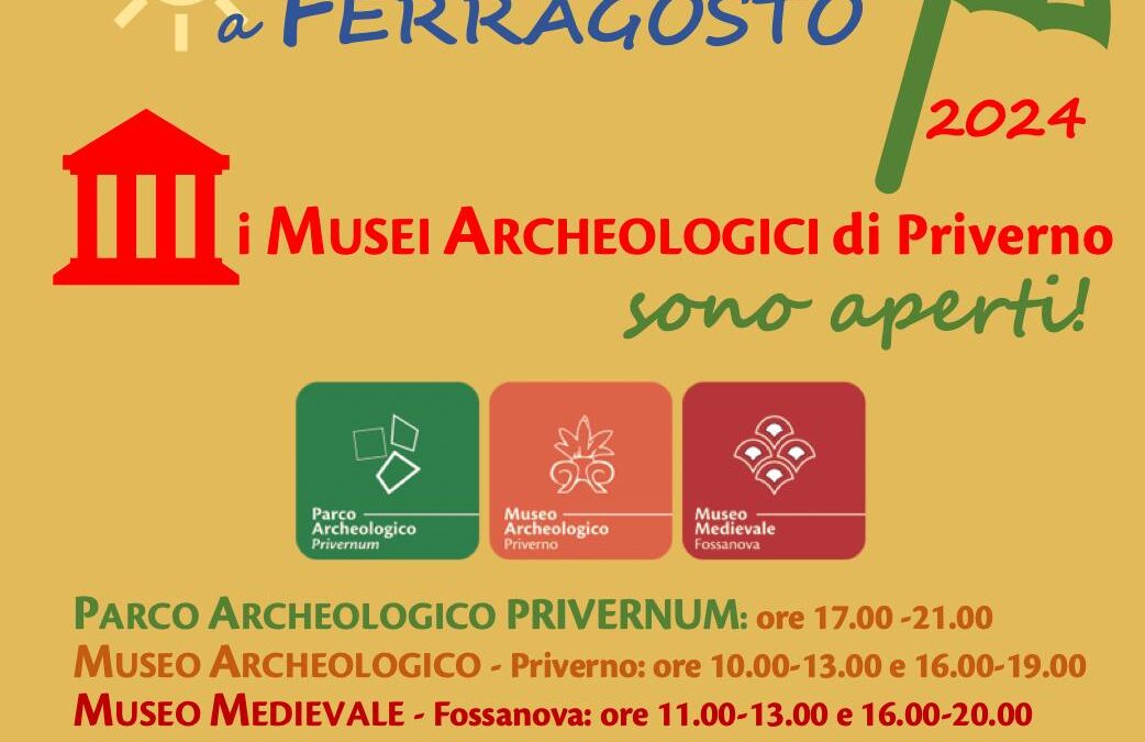 Ferragosto al Museo archeologico di Priverno