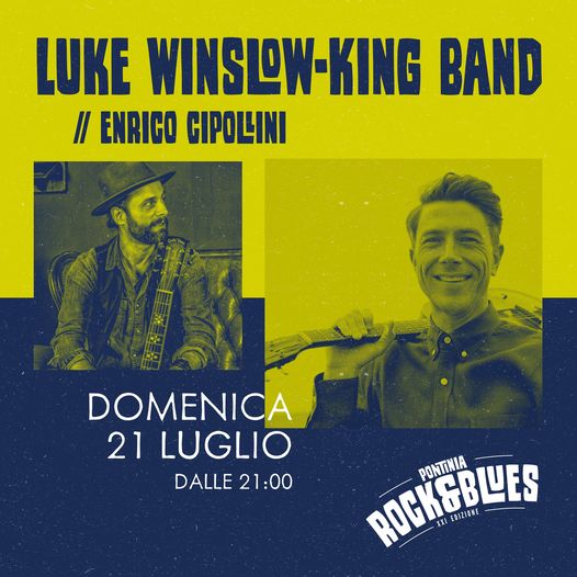 Luke Winslow-king e Enrico Cipollini – Rock & Blues Festival – Pontinia